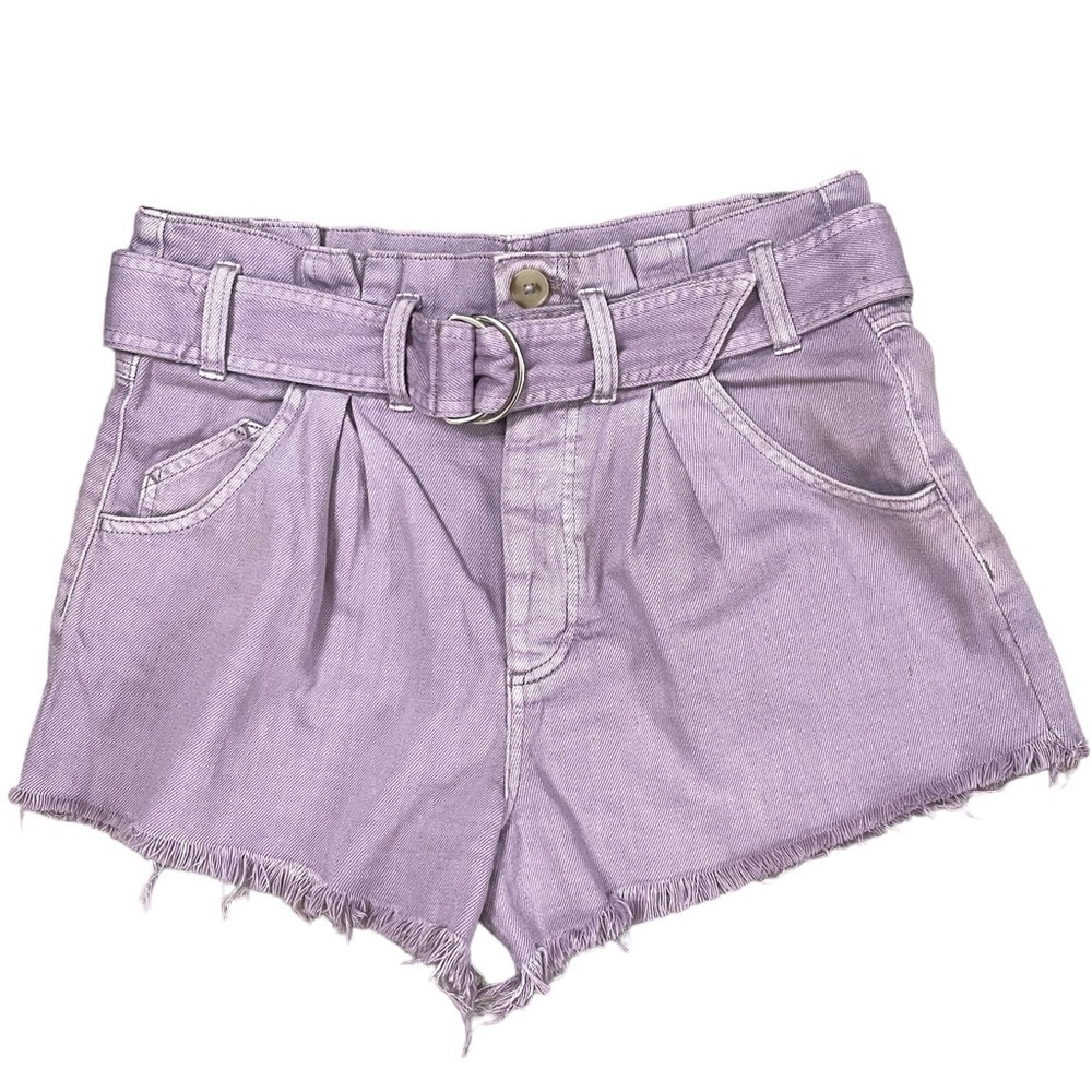 Revolve Free People See You Sometime Shorts Lilac Size S